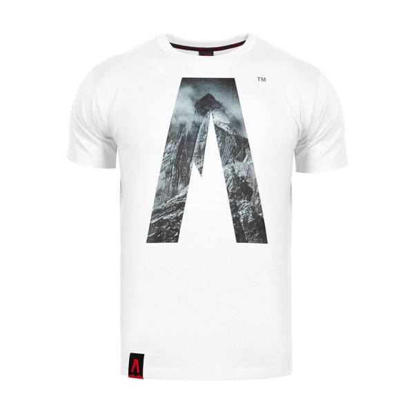 Alpinus Peak white men's T-shirt ALP20TC0039