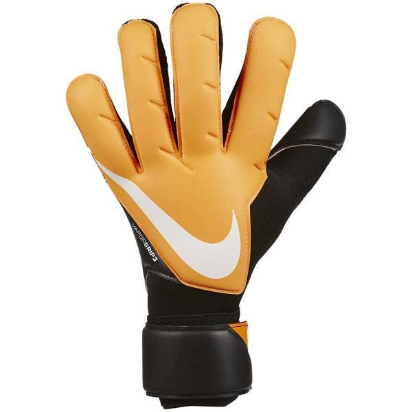 Rękawice bramkarskie Nike Goalkeeper Vapor Grip 3 czarno-pomarańczowe CN5650 010