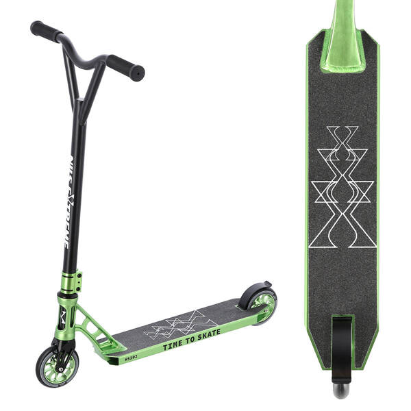 SCOOTER FOR TRICKS  NILS EXTREME HS202 PRO BLACK-GREEN