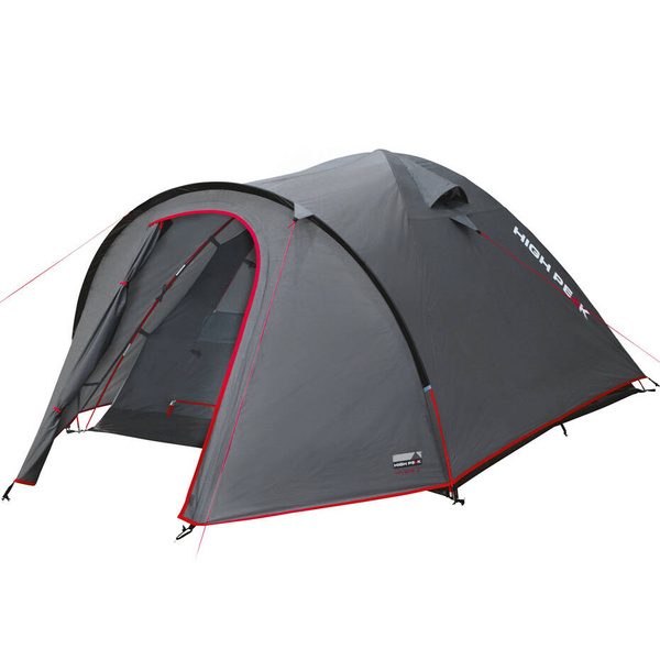 High Peak Nevada 4 Tent Gray Red 10207