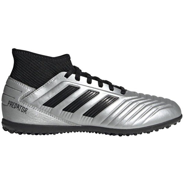 Buty piłkarskie adidas Predator 19.3 TF JR srebrne G25802
