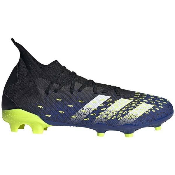Buty piłkarskie adidas Predator Freak.3 FG czarno-niebieskie FY0610