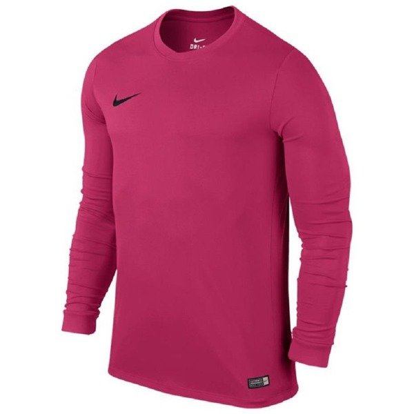 Koszulka dla dzieci Nike Park VI Jersey LS JUNIOR różowa 725970 616