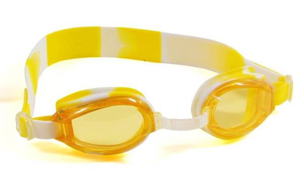Okularki pływackie SMJ Sport G-300 Jr. żółto-białe